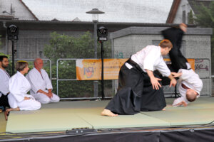 Vorführung am Dorffest 2025