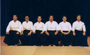 Participants of First Aikido Friendship Demonstration 1985